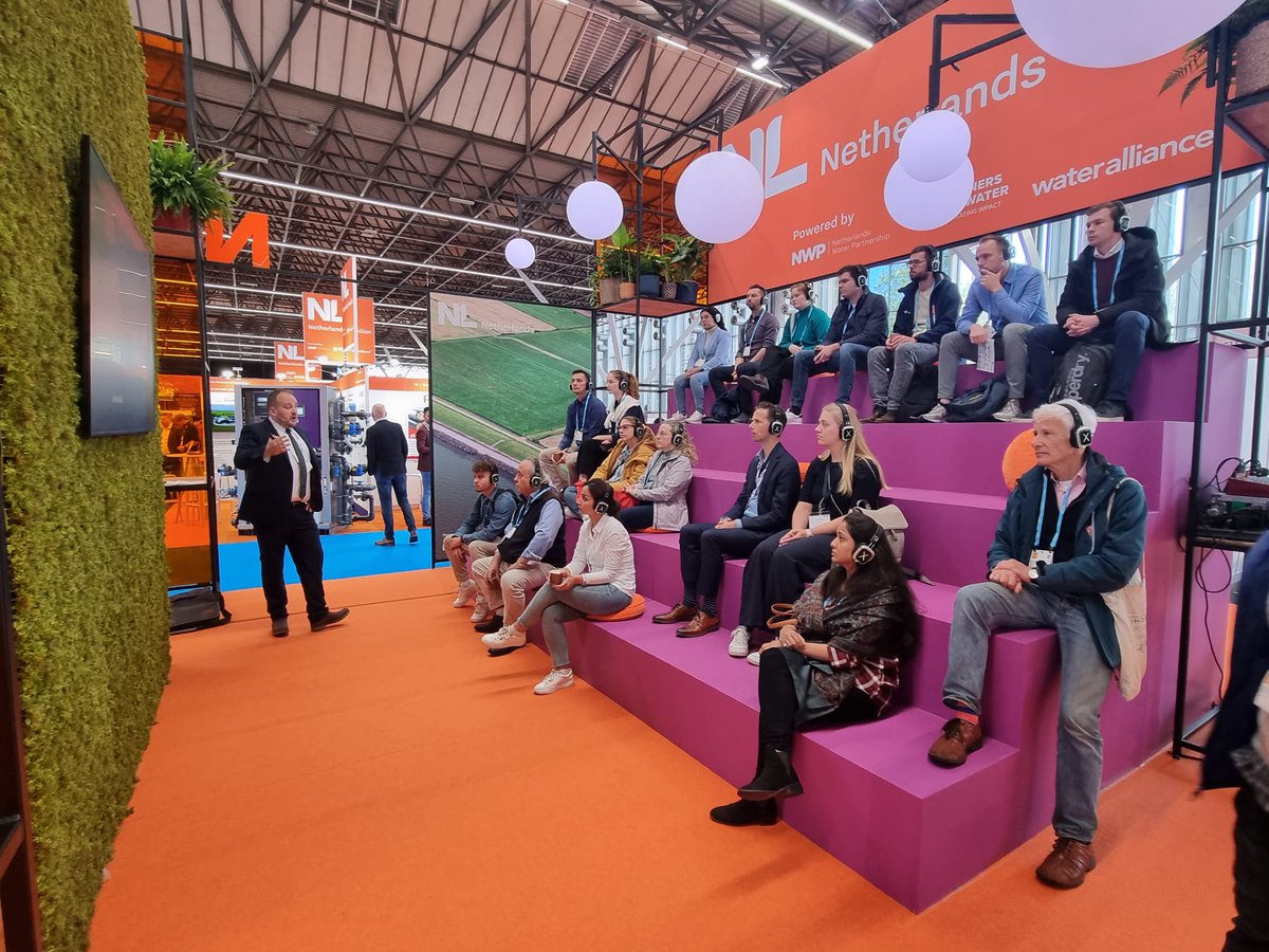 lgsonic_nl's tweet image. A busy first day at #Aquatech!

LG Sonic is exhibiting at Aquatech Amsterdam 2023 till November 9th. You can visit us at booth 06.100, where we will unveil our latest advancements in ultrasonic algae control and water monitoring solutions.
#WaterTreatment #Aquatech2023