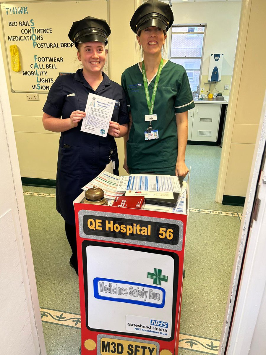 Next up for a medicines safety ambassador place is Shannon! Shannon works on ward 8! 💊🫀#safetybusontour 🚌 <a href="/Gateshead_NHS/">Gateshead Health NHS Foundation Trust</a> <a href="/emm4hall/">Emma Hall</a> <a href="/CranmerPolly/">Polly Cranmer</a>