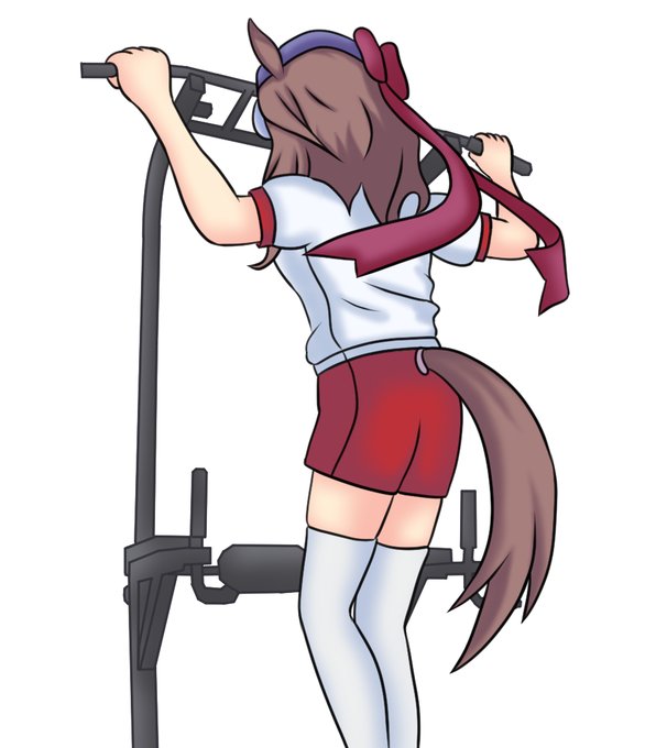 「brown hair gym uniform」 illustration images(Latest)