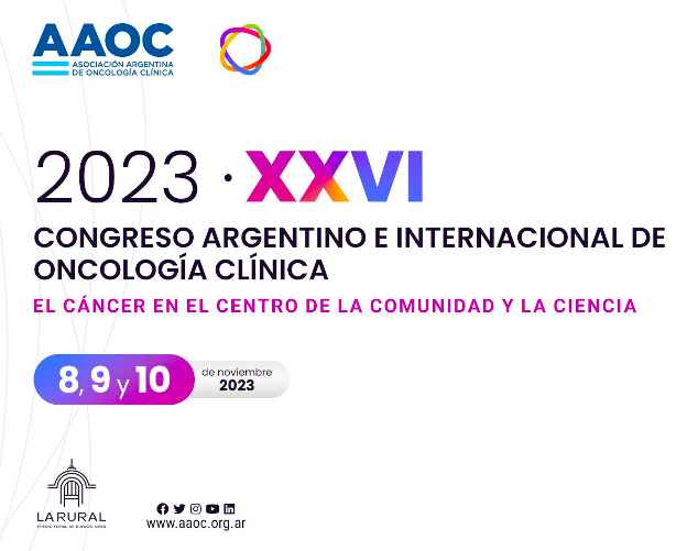 We are pleased to invite you to the Argentine and international congress of clinical oncology: congresoaaoc.com.ar/inscripciones/ eventgo.ar/AAOC2023/Progr…