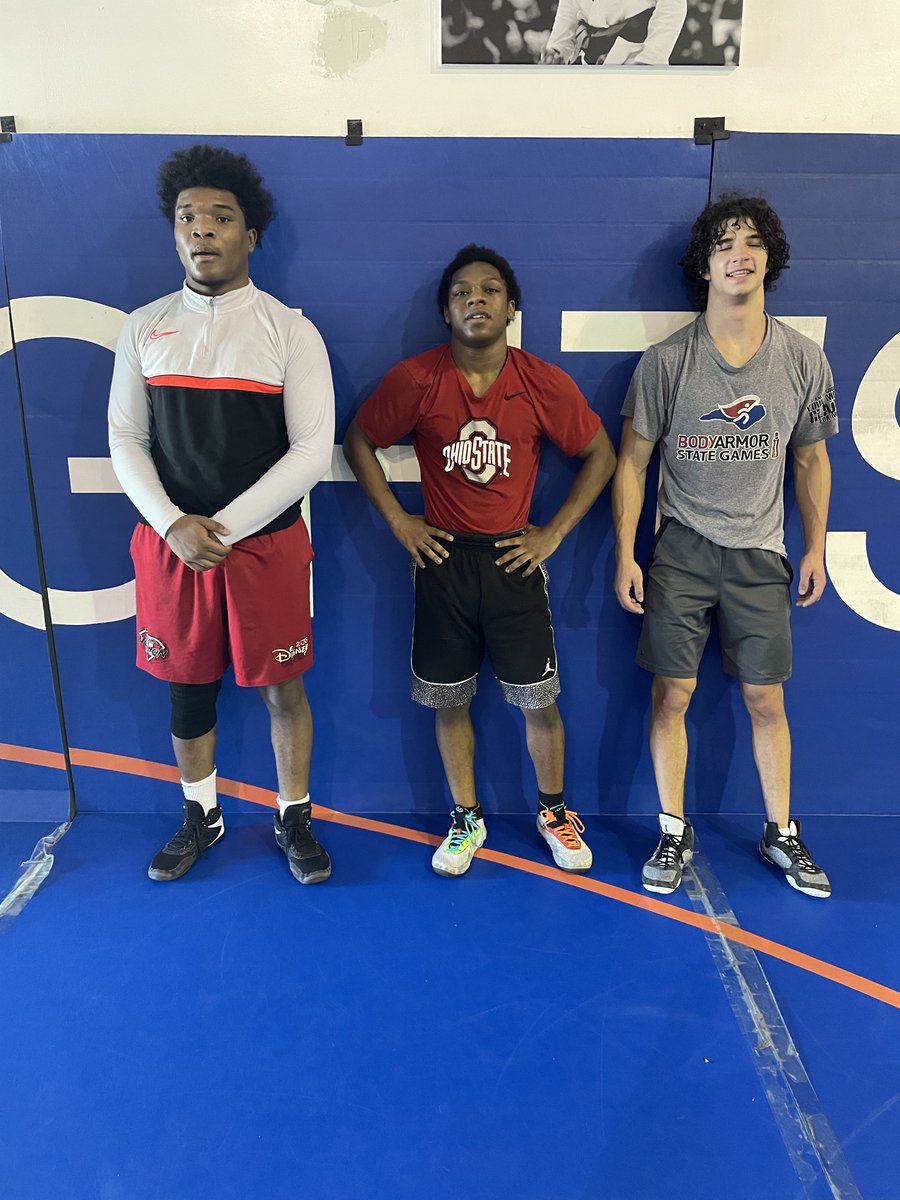 Neamiah, Brockway, and Chandler continue to put in hard work for <a href="/BLC_Wrestling/">BLC Wrestling</a> season. These three student athletes will make impact this season. #faith #purpose #trust #runyourrace #policecollege #collegewrestling #community #leadership #collegerecruiting