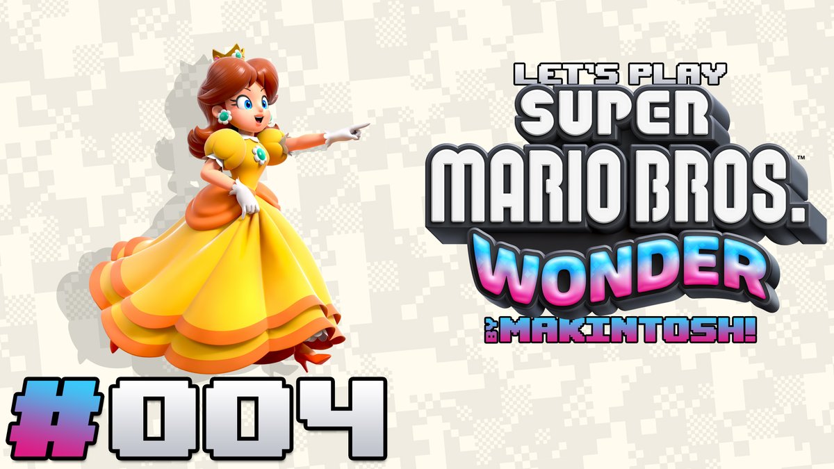 MakintoshGamer's tweet photo. Let's Play Super Mario Bros. Wonder, part 004 - Daisy - Poszukiwaczka Sekretów!
#LetsPlay #SuperMarioBrosWonder #SMBW #SMBWonder #modern #NintendoSwitch #NSwitch
https://t.co/wEzmWnfeQo https://t.co/zDE1zfMCP8