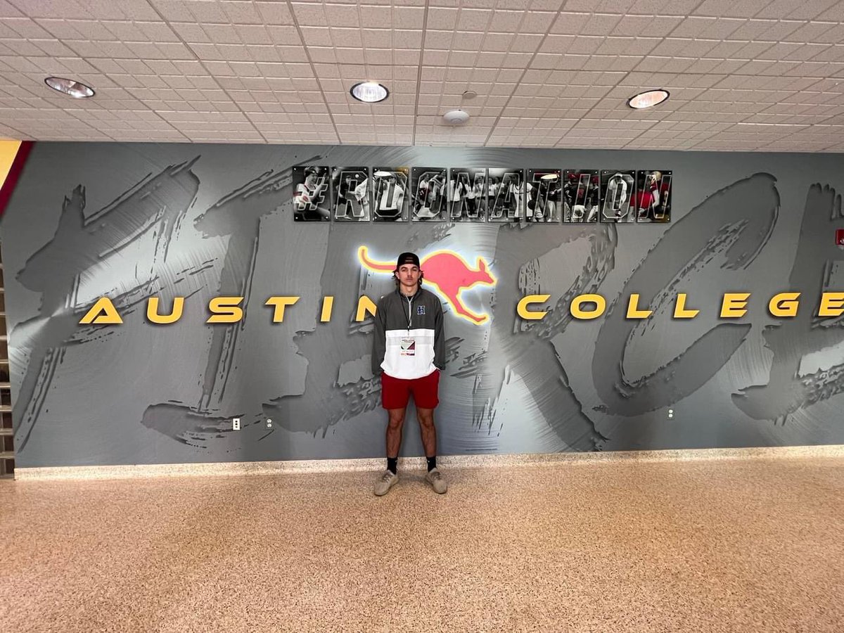 Logan Baker (@logan_baker0507) on Twitter photo thanks to <a href="/CoachBennetNew/">Bennet New</a> and the coaching staff at Austin college for having me out this weekend it was a pleasure thanks to <a href="/CoachBennetNew/">Bennet New</a> and the coaching staff at Austin college for having me out this weekend it was a pleasure