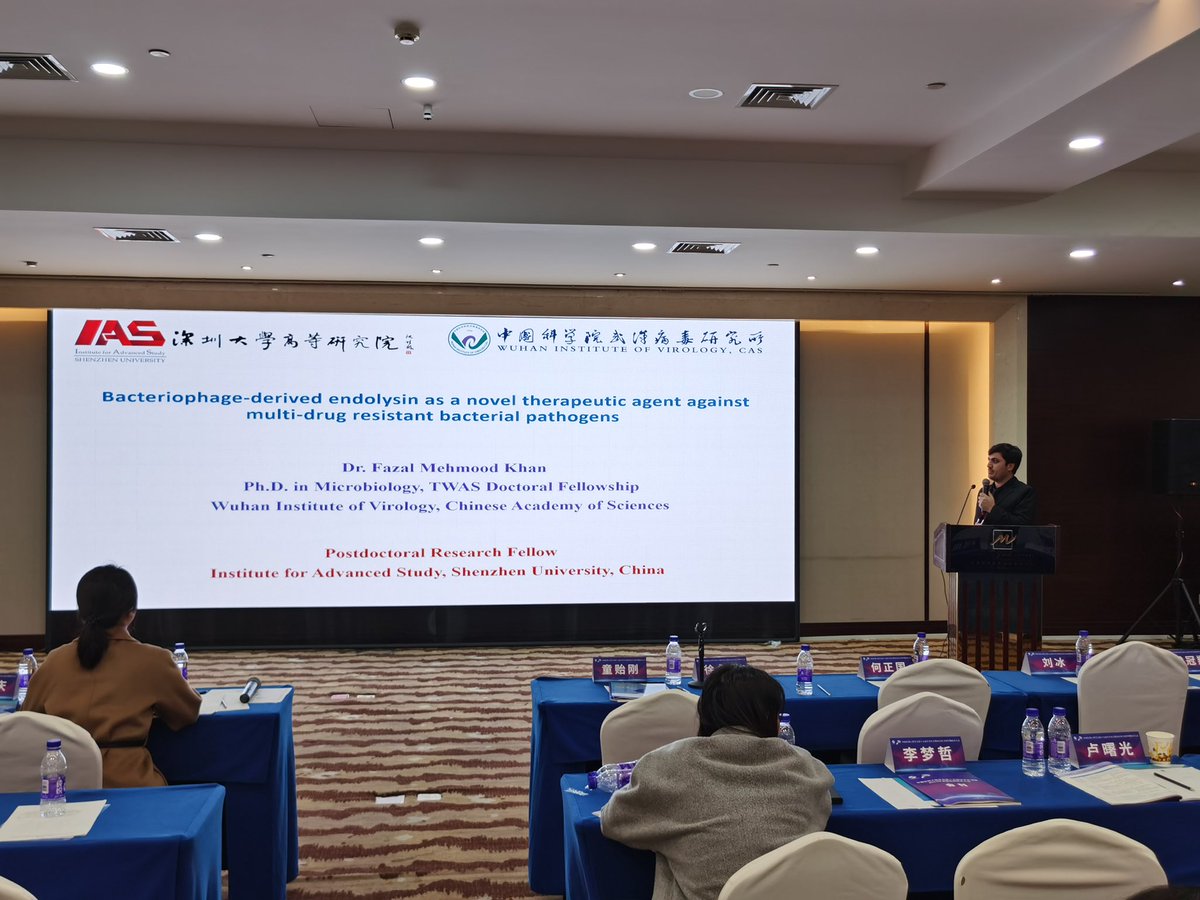 Phagebiologist's tweet photo. I feel happy that I participated in and presented a presentation at the bacteriophage conference organized by the “Chinese Society of Biological Engineering”.
At the meeting, I met with many expert phage-scientists.
#Conference
#Bacteriophage
#Endolysin
#AMR https://t.co/ftyoKa9D2w