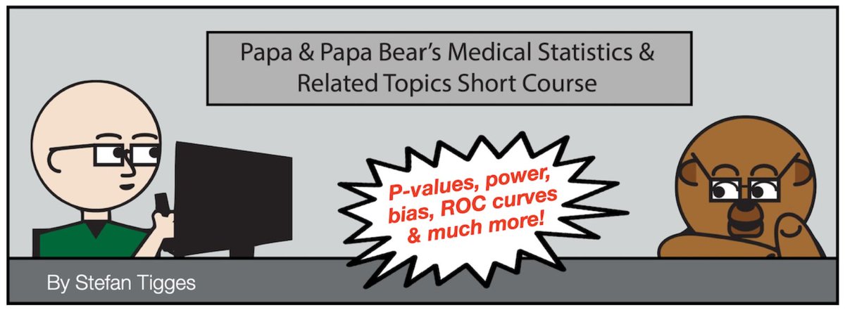 Want to learn about diagnostic test metrics, ROC curves & screening using comics? Check out our free @Radiopaedia course: radiopaedia.org/courses/medica…