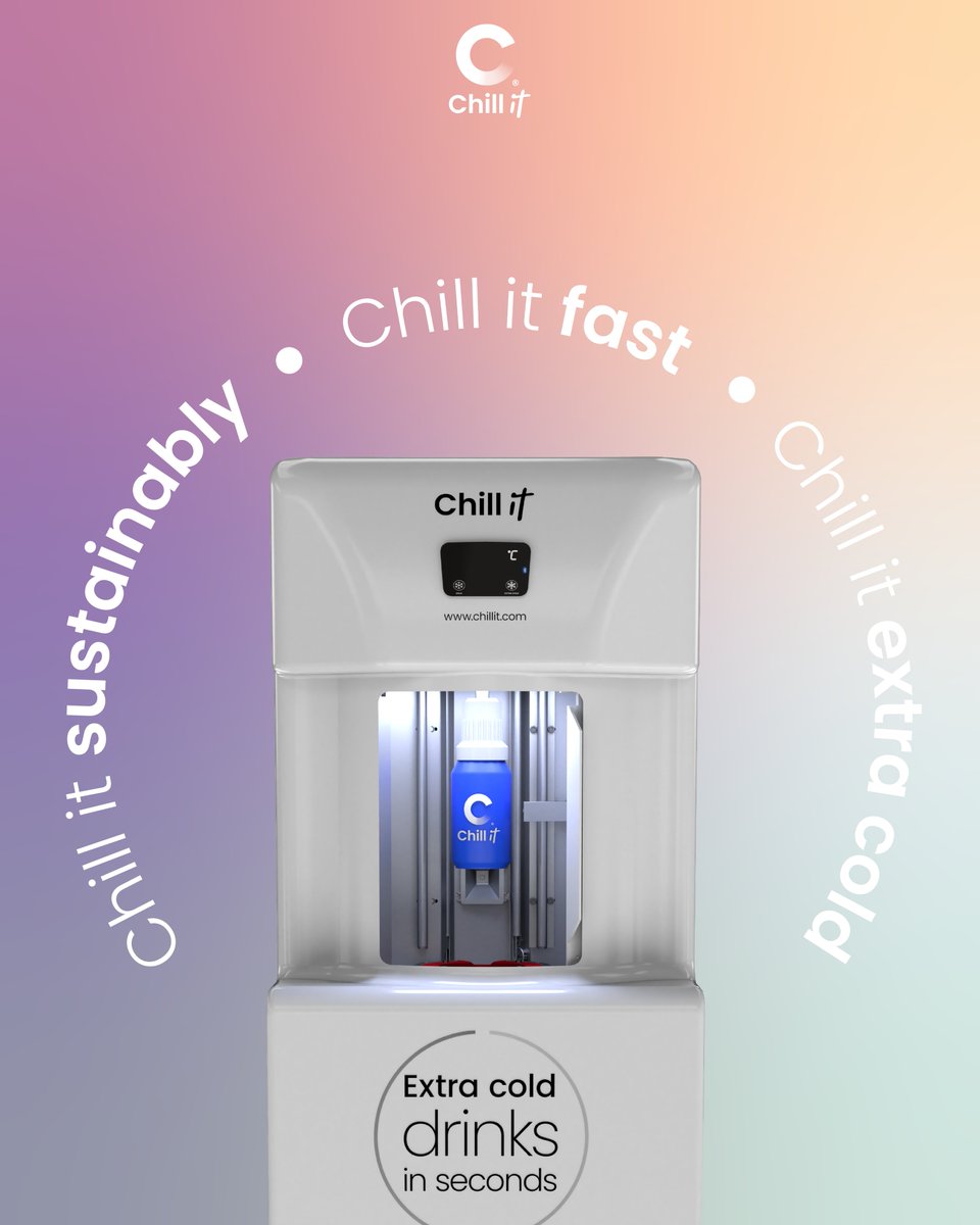 Chill It: Innovating for a Cooler Planet.

#ExtraColdDrinksInSeconds