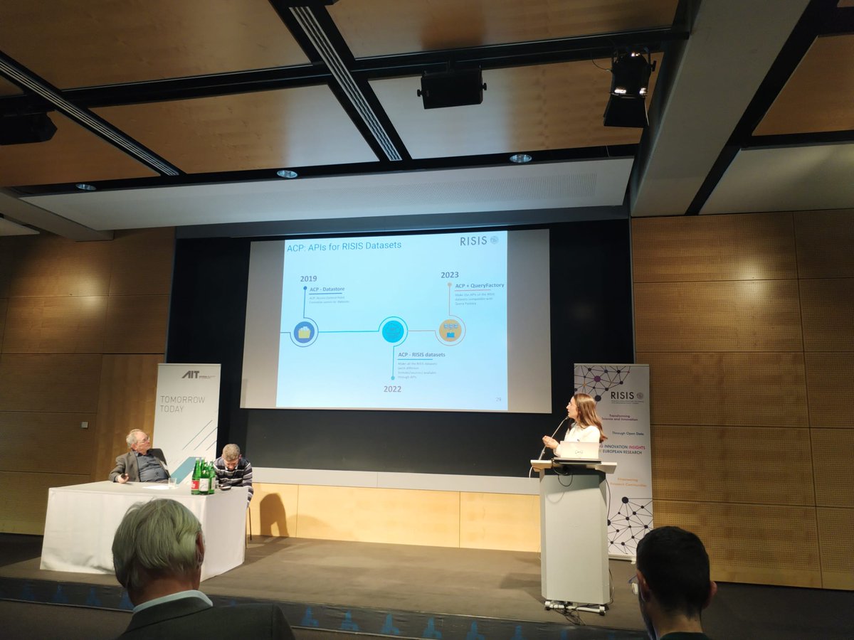 📌Today the opening of the #RISISFinalConference organized by <a href="/AITtomorrow2day/">AIT</a>  

3️⃣days event involving the #RISIScommunity in #plenary #parallel session 

🔹Opening by project coordinator Philippe Laredo and <a href="/ThScherngell/">Thomas Scherngell</a>

First plenary on #RCF 

#research #innovation #datasets