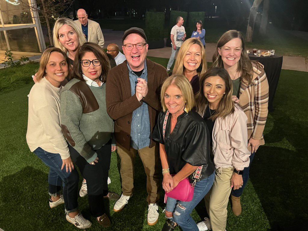 This rockstar team <a href="/WoodridgeElem/">Woodridge</a> took time out of their Sunday to Grow!  Loved hearing <a href="/AdamSaenzPhD/">Adam L. Saenz</a> “The Power of a Teacher” and best selling author Brad Montague!  Brad reminds us to ask What do you love about what you do? “ <a href="/TEPSAtalk/">TEPSA</a> #WeLeadTX