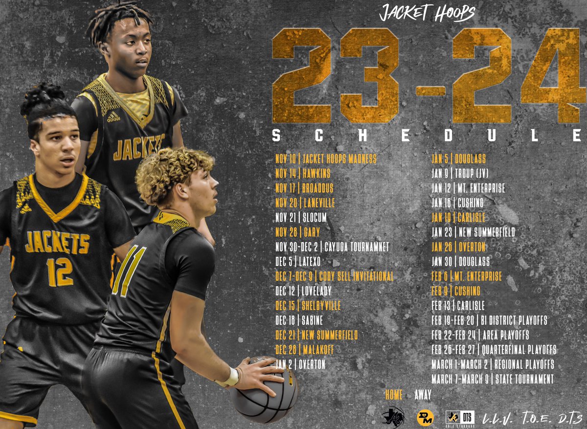 🏀23-24 BOYS BASKETBALL SCHEDULE🏀

#DTS