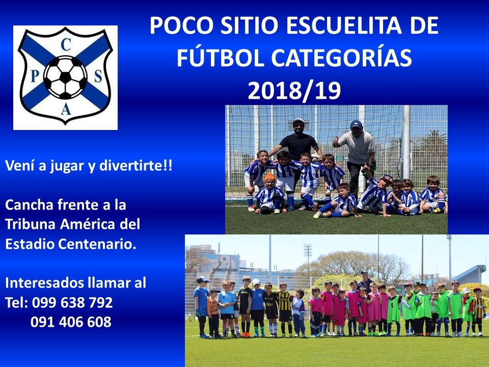 Los esperamos!!

Generaciones 2018 y 2019.

#EstoesElPoco 🔵⚪️