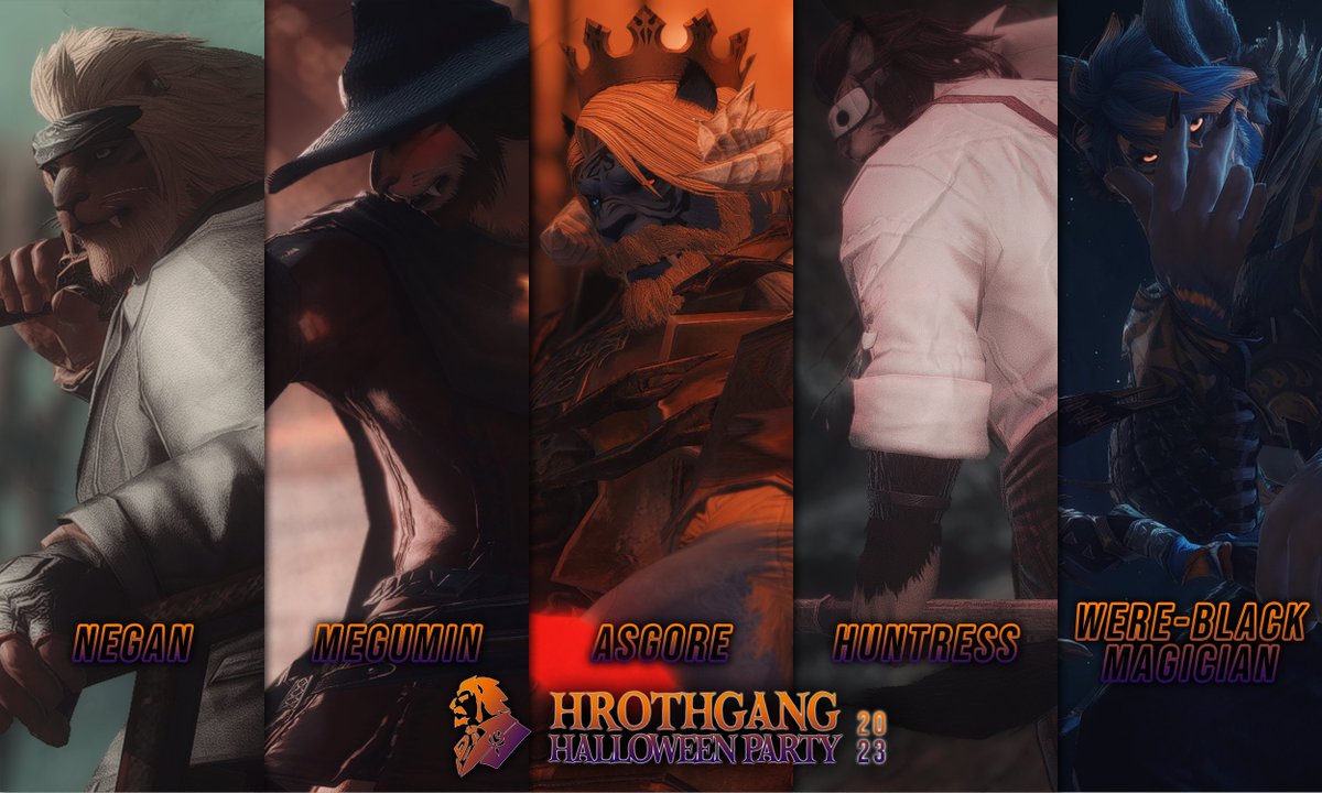 Congratulations to the Halloween Glamour Contest winners last week! Thank you to those who attended our first Hrothgang event! And a special thanks to our judges and participants. Keep an eye out for the next one!