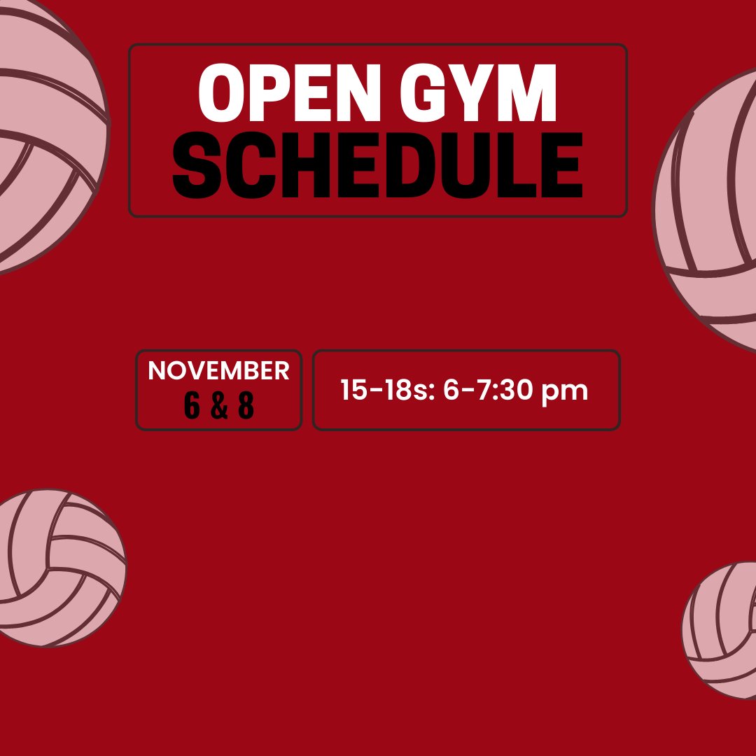 Tonight and Wednesday are the last of the open gyms for the 15s-18s. No registration necessary, just bring $5. Reminder: open gyms are for Maverick-contracted and non-contracted players only.