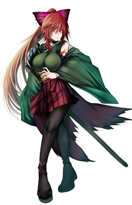 黒タイツ描きました。 