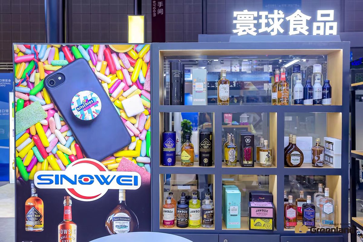 Sinowei_'s tweet photo. This is Sinowei’s 4th year exhibiting food and beverage brands from across the UK and Europe at CIIE. We are delighted to welcome some new faces (and flavours) to our stand this year! See anyone you recognise?

#CIIE2023 #chinatrade #b2b #foodandbeverage  #export https://t.co/n9Yx5tYCxh