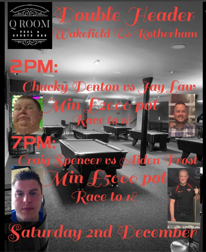 YorkshirePool's tweet image. #EightballPool #8ballpool #EnglishPool #Cuesports #Blackball #MoneyMatch