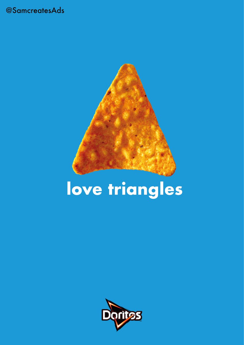 Love Triangles <a href="/OneMinuteBriefs/">One Minute Briefs ⏱️</a> Create posters to advertise #Nachos for #NationalNachoDay