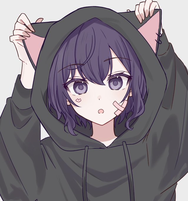 「animal hood cat ears」 illustration images(Latest)｜3pages