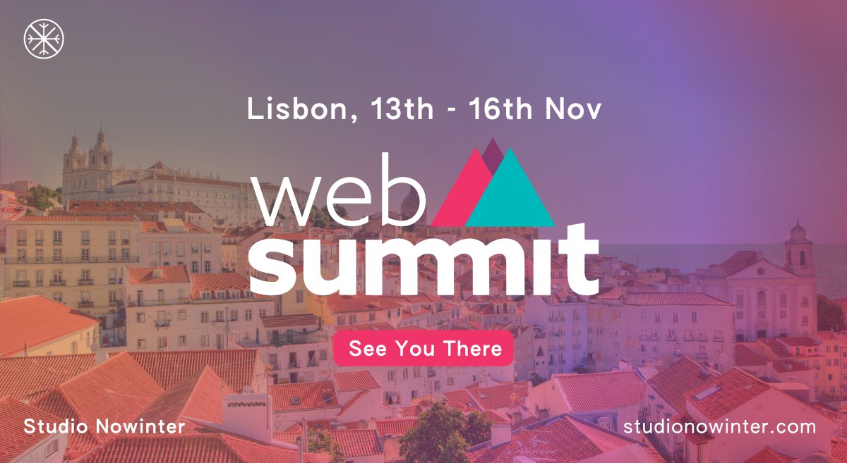 Not long now until we attend #WebSummit 2023 in #Lisbon! 🇵🇹

Are you attending too?
Get in touch so we can plan to connect!
studionowinter.com/contact/

#websummit2023 #networkingopportunity #networkandconnect #eCommerce #WebDevelopment #eCommerce #StudioNowinter