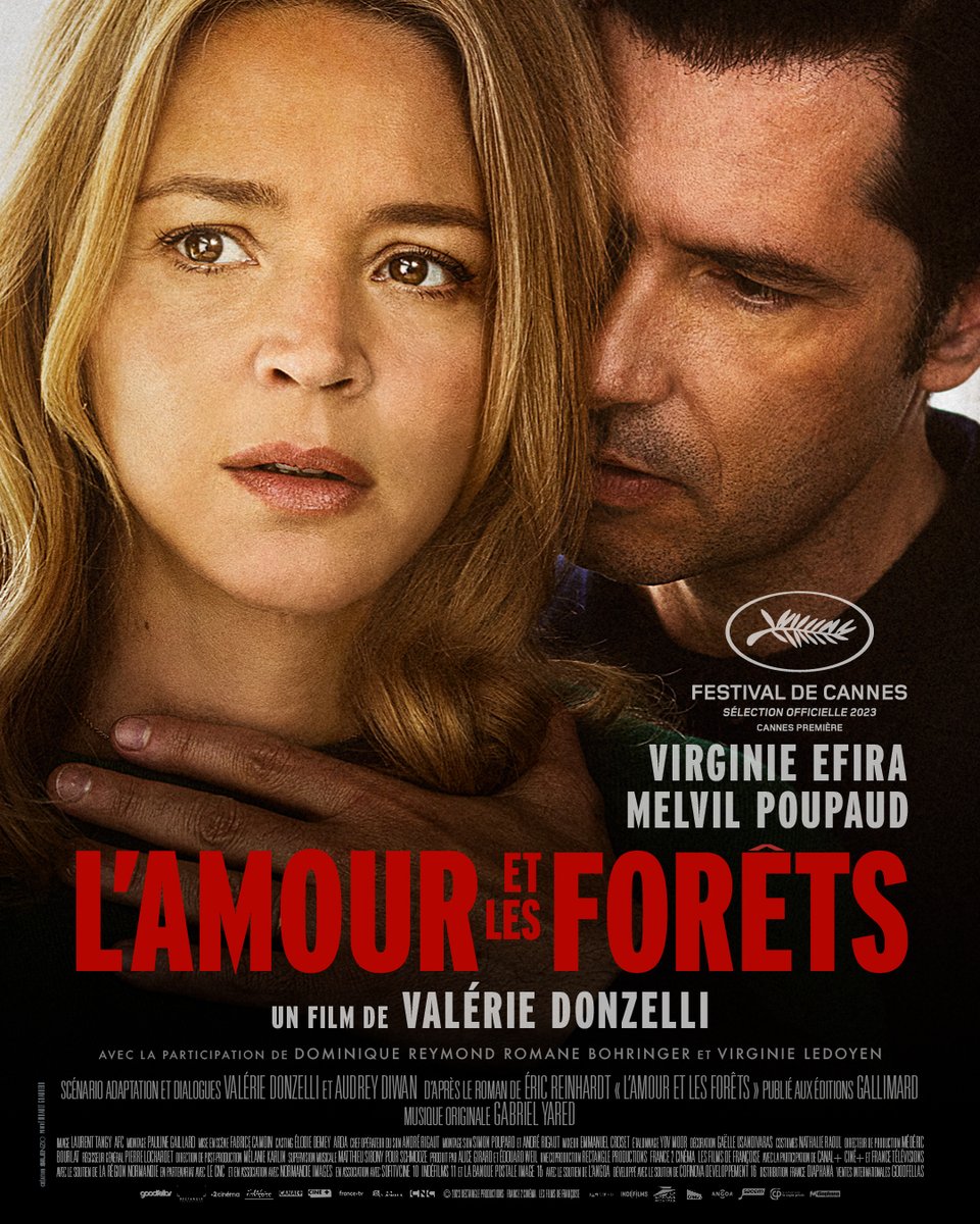 Bientôt au cinéma 🔥

Découvrez L’AMOUR ET LES FORÊTS 💔 de Valérie Donzelli en première nord-américaine au <a href="/cinemania_mtl/">Festival de films francophones CINEMANIA</a> ce vendredi 10 novembre 👇

festivalcinemania.com/fr/films/lamou…

En salle dès le 24 novembre prochain 🌳