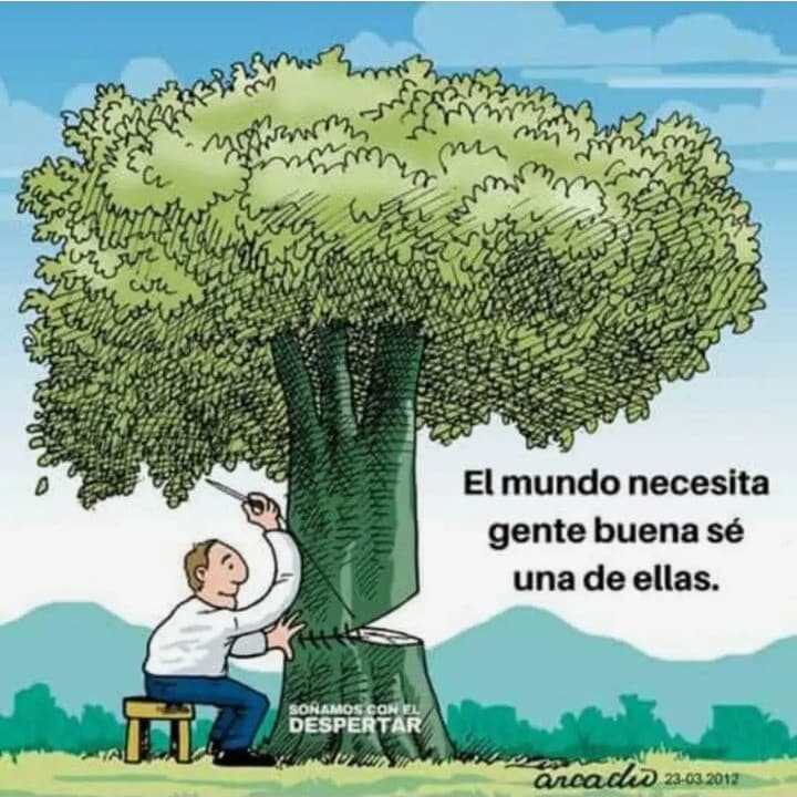 henaresxelclima's tweet photo. Más que el mundo🌎 (porque seguirá sin la especie humana), necesitamos a gente ecofeminista que ponga la vida🌳en el centro.

🎨Obra de #arcadio

#reverdeaespaña #planta🌳 #stopcambioclimático #másárbolesenespaña #másárbolesymenoscalor  #másárbolesymássalud   #stoparboricidio https://t.co/SqkEx9xoXF