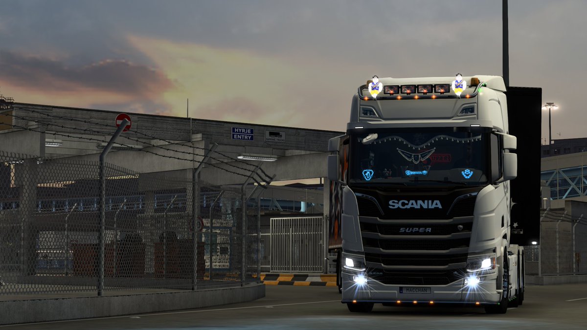 🇮🇹カッシーノ→🇲🇰ビトラへHalloweenTreatsを配送 #EuroTruckSimulator2 #CruisingTheBalkans