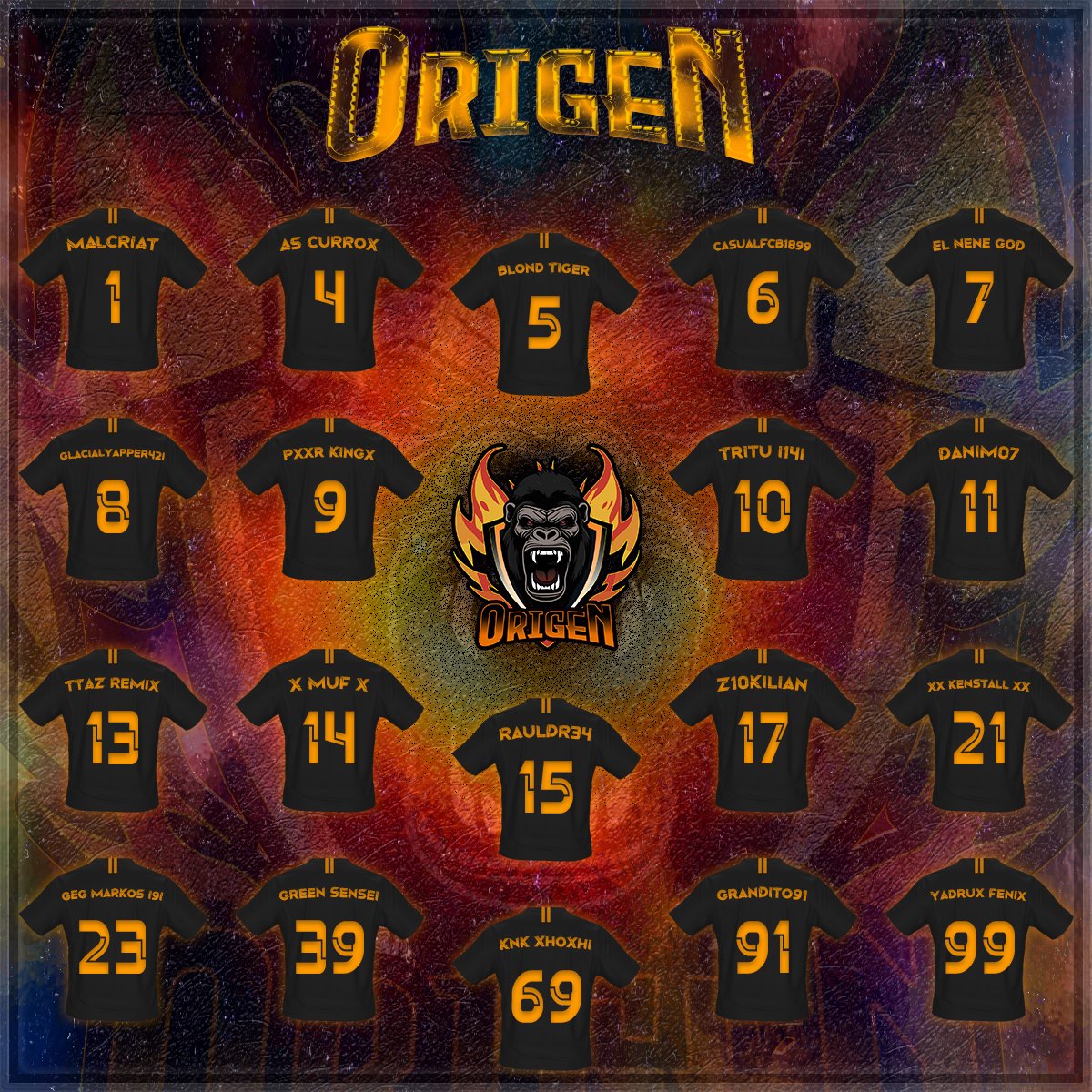 Ha llegado el día, hoy comienza lo bueno. Debutamos en <a href="/VFOspain/">VFO España</a> y <a href="/RGG_CPL_ESPANA/">RGG-CPL</a> 

Estos serán los encargados de defender nuestro escudo durante esta temporada.

#SomosOrigen #FC24 🦍🍌