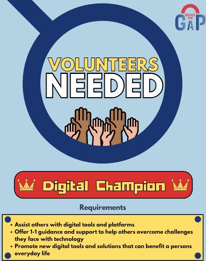 Bridge the Gap Ending Digital Poverty C.I.C tweet media