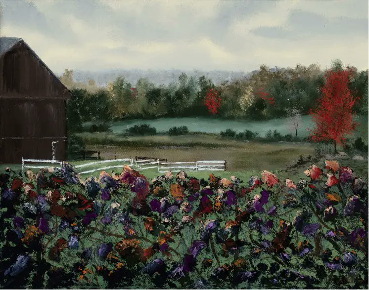 What a Gorgeous Oil Painting. Check out Up North Studio Shop on FestivalNet! We love our artists! Be sure to support your local artists, go to art fairs, and keep the arts alive in your town. 

festivalnet.com/marketplace/Up…