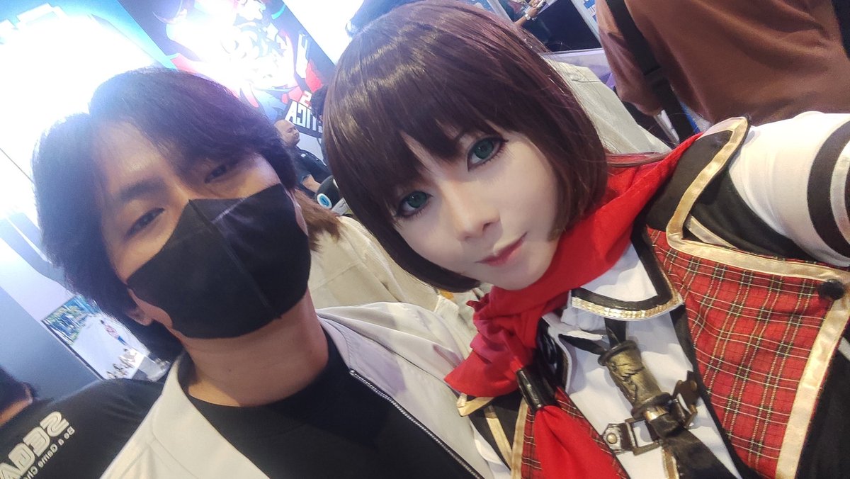 vdarkhearth's tweet photo. Deuce Summer version (Final Fantasy Type-0 HD) cosplay @ ESGS Day 3. @hayatoxd08
#Deuce #FinalFantasyType0 #FinalFantasyType0HD #FinalFantasy #FabulaNovaCrystallis #SquareEnix #Cosplay https://t.co/gkbmfvnLbu
