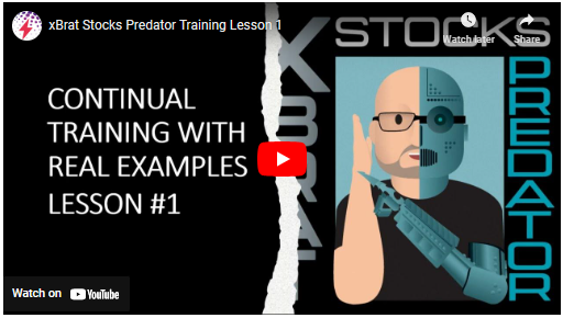 ThexBrat's tweet photo. Continual learning using real examples is a great way for #stockstraders to learn how to use our xBrat Stocks Predator stand-alone #stockstrading and #investing dashboard. WATCH &amp; LEARN HERE https://t.co/wBCE1BYgwT #STOCKS https://t.co/XEBOn9iVIX