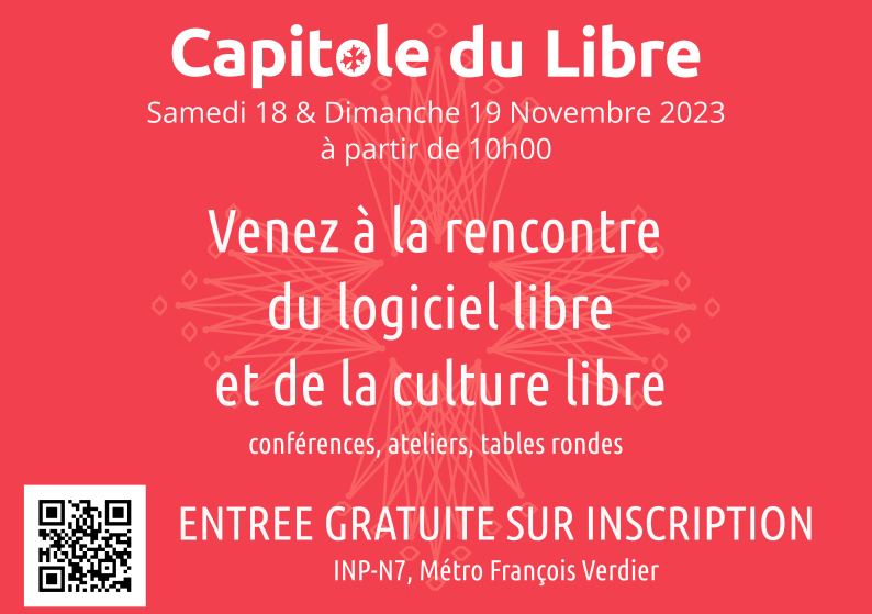 Capitole du Libre tweet media