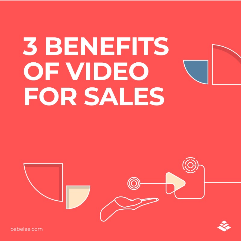Babelee_video's tweet photo. Have you ever thought about using a video to improve your sales activities? Scroll the carousel and read our post to see why you should be using video now! 
#videomarketing #strategy