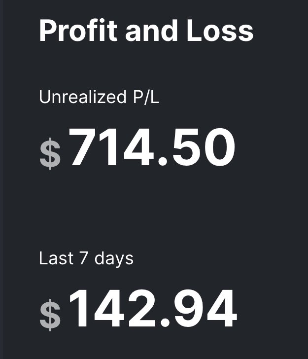 ValdesBots's tweet image. 📈Currently 87 open positions with an unrealized P/L soaring at 1346.92% ($711.82)! Monthly gains stand at 0.93% with a solid 184.65% ROI 💰 Weekly performance is strong at 1.47%, adding $142.94 to the kitty.  Pushing the envelope while keeping risks in check! #TradingPerformance
