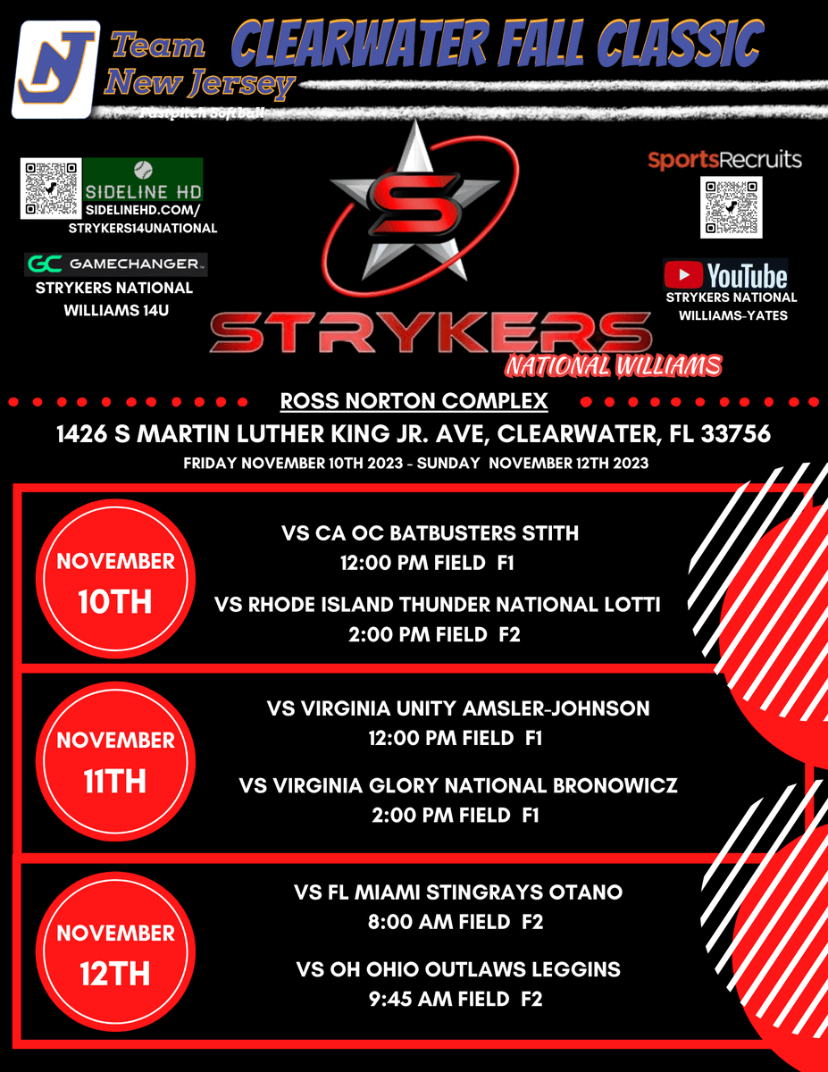 Excited to fly out to Florida this weekend and put on a show with my team!! @Strykers_14nat @NationalEsparza @christawill14