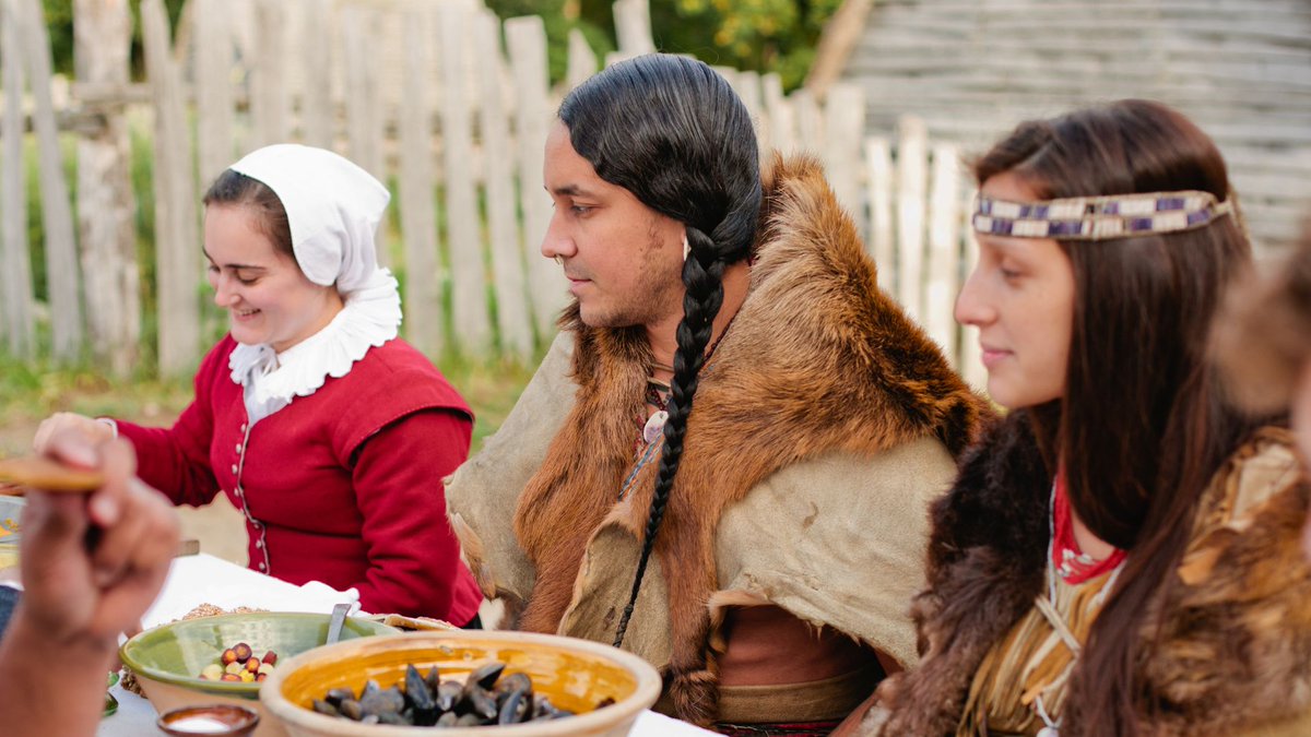 plimothpatuxet's tweet photo. Calling all Teachers: Explore learning tools inclusive of Indigenous voices to help students expand their knowledge of the rich, varied, and complex history surrounding the event we know today as “the First Thanksgiving.”
Learn more: https://t.co/drV20gtf3R https://t.co/njPMZOX8wb