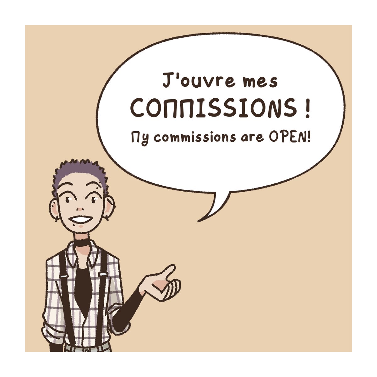 _Mayado's tweet image. J'ouvre mes commissions !

My commissions are open! (see eng version below 👇)

N'hésitez pas à me contacter si vous êtes intéressé‧es ou si vous avez une question ! Merci également de lire les informations sur la dernière image.

N'hésitez pas à partager autour de vous, merci~