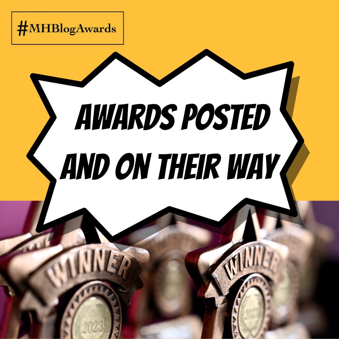 📮This years awards have been posted and are on their way to our 2023 winners. 

😯 Interested in being part of #MHBlogAwards? We will be sharing information about #MHBA24 during the winter, look out for updates.