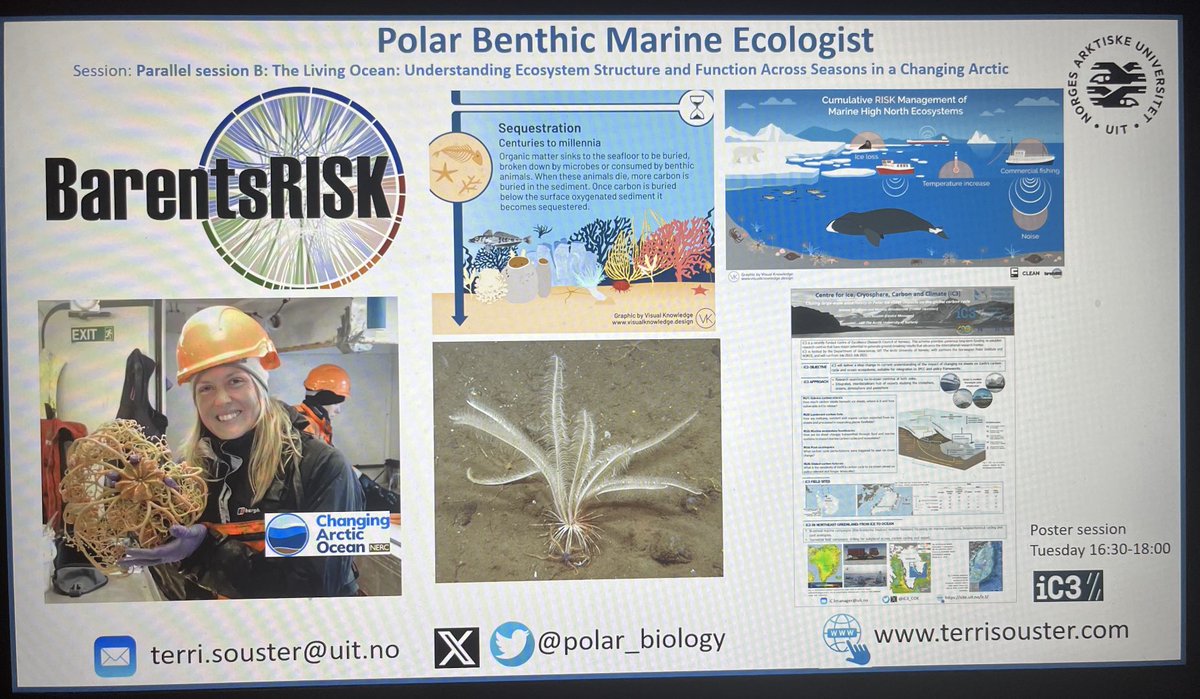 Terri Souster (@polar_biology) on Twitter photo Excited for the kick off <a href="/nansenlegacy/">The Nansen Legacy</a> symposium in Tromsø today, I present tomorrow 7th session B and I have a poster on the newly funded centre of excellence I project manage <a href="/iC3_COE/">iC3 Polar Research Hub</a> looking forward to collaborative conversations Excited for the kick off <a href="/nansenlegacy/">The Nansen Legacy</a> symposium in Tromsø today, I present tomorrow 7th session B and I have a poster on the newly funded centre of excellence I project manage <a href="/iC3_COE/">iC3 Polar Research Hub</a> looking forward to collaborative conversations