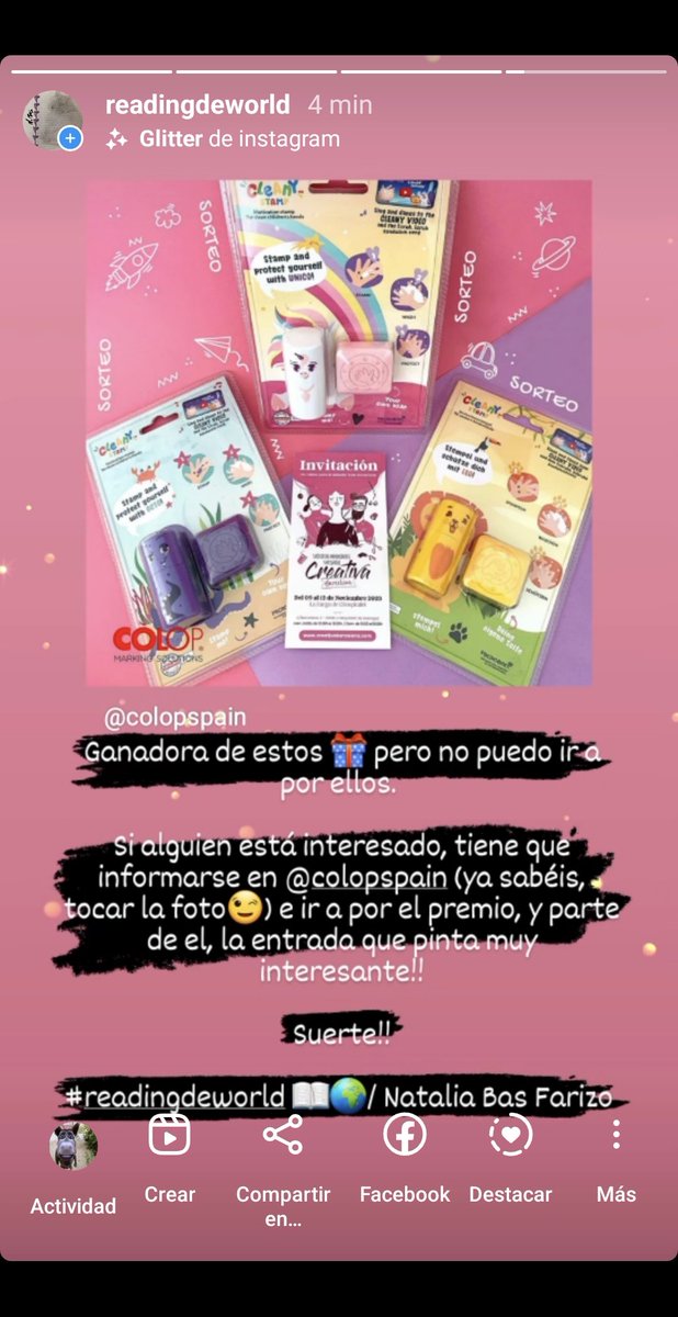 readingdeworld's tweet image. Sorteo que no puedo disfrutar... Lo tenéis en mi página de #instagram 

#readingdeworld 📖🌍/ Natalia Bas Farizo 

Corre a por los 🎁🎁