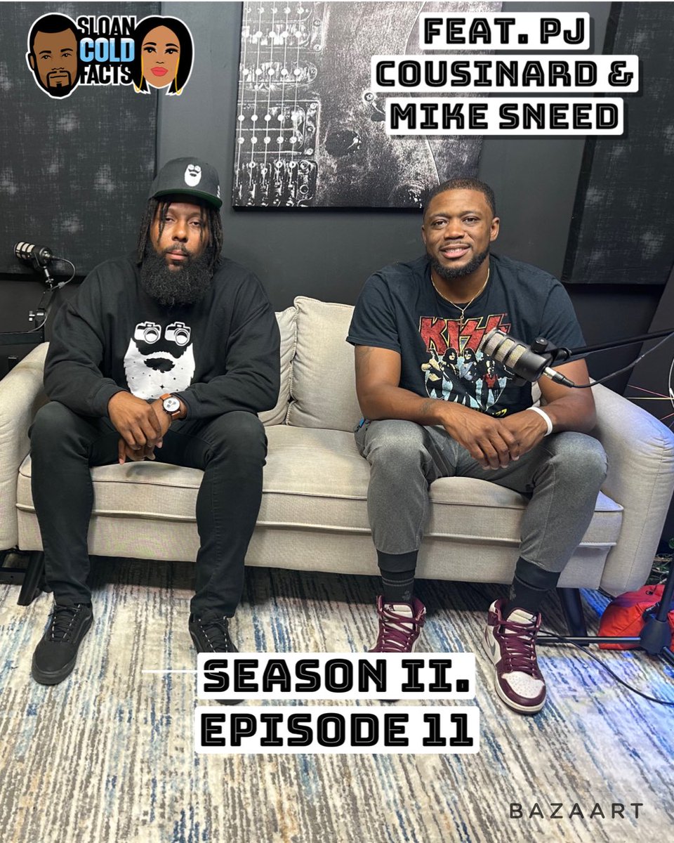 SloanColdFacts's tweet photo. The @SloanColdFacts Podcast Season 2. Episode 11. “It’s No Me Before We” feat. @PCousy2 &amp; @sneediewonderp_ is available on all streaming platforms! ‼️

🎥 Youtube 
🎧 Apple
🎧 Spotify

Watch: https://t.co/uNjdB2JOSU https://t.co/GMsWIHPGsJ