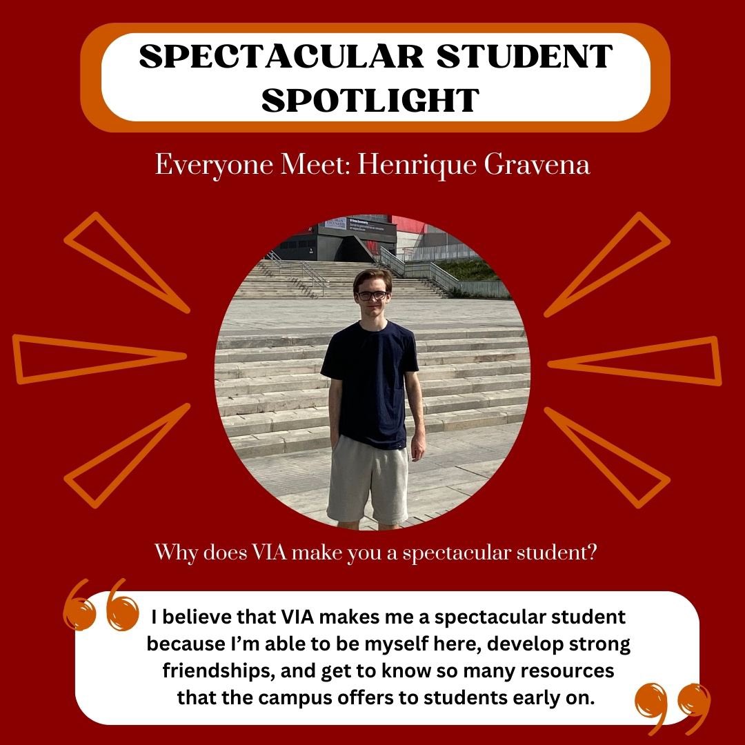 vt_via's tweet photo. Congratulations to Henrique, our first recognized #spectacularstudent. We are so proud of everything you have accomplished while being in VIA! Your dedication and hard work truly set a shining example, so please continue your outstanding efforts. https://t.co/qfWe1HjlLs