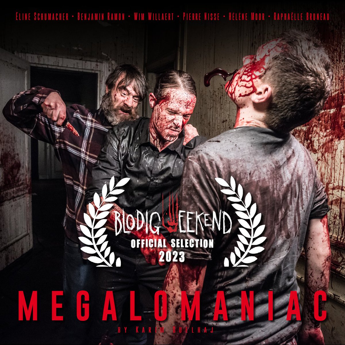 Okayss_prod's tweet photo. DANISH PREMIERE of #Megalomaniac by @KarimOuelhaj
⭐️Sunday 26 November at @BlodigWeekend  
⭐️In the presence of the director

#copenhagen #belgiancinema #genrefilms #festival https://t.co/SgcaU3BQ5L