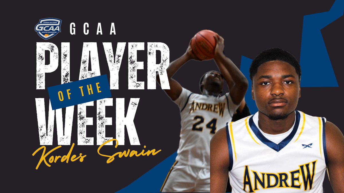 Congrats to Kordes Swain on being named GCAA Player of the Week! This recognition is highlighted by Kordes’ 27pts, 21 Reb performance vs. RedLine Prep last Wednesday! Congrats Tiger Pride