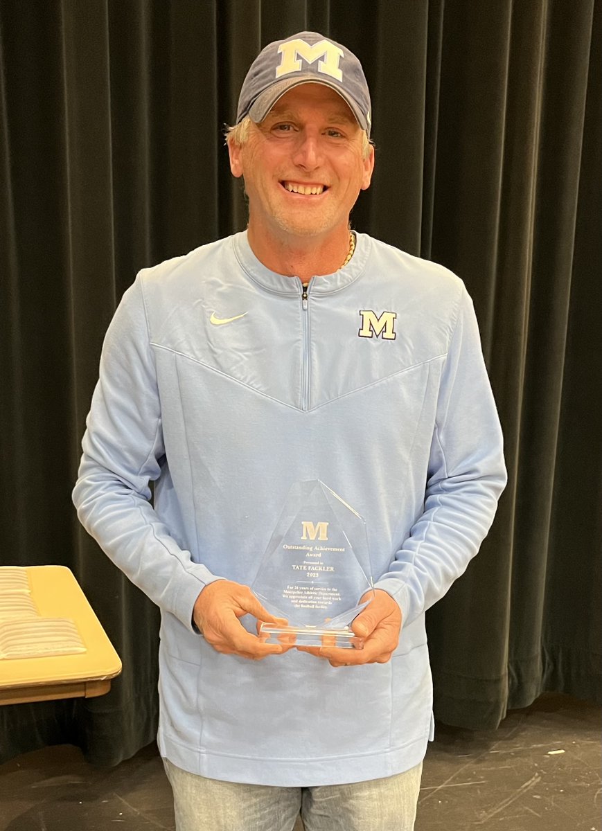 LocoAthletics's tweet photo. A special thank you to Tate Fackler for taking care of painting the football field for the last 26 years. He has dedicated a great deal of time and made many sacrifices and we appreciate all of his hard work. #LocoPride https://t.co/jRfsr5yrer