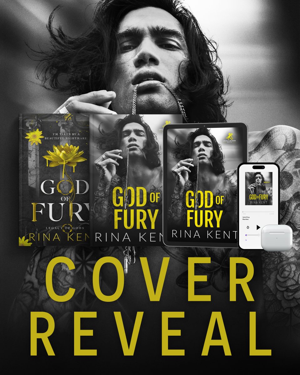 💛God of Fury’s Cover Reveal💛 💛Pre-order💛 eBook: amzn.to/3OTMwnM Paperback: rinakent.com/signed-paperba… 💛Tropes💛 Mafia Prince X Golden Boy Push & Pull Grumpy X Scary Sunshine Secret Romance Gay Awakening