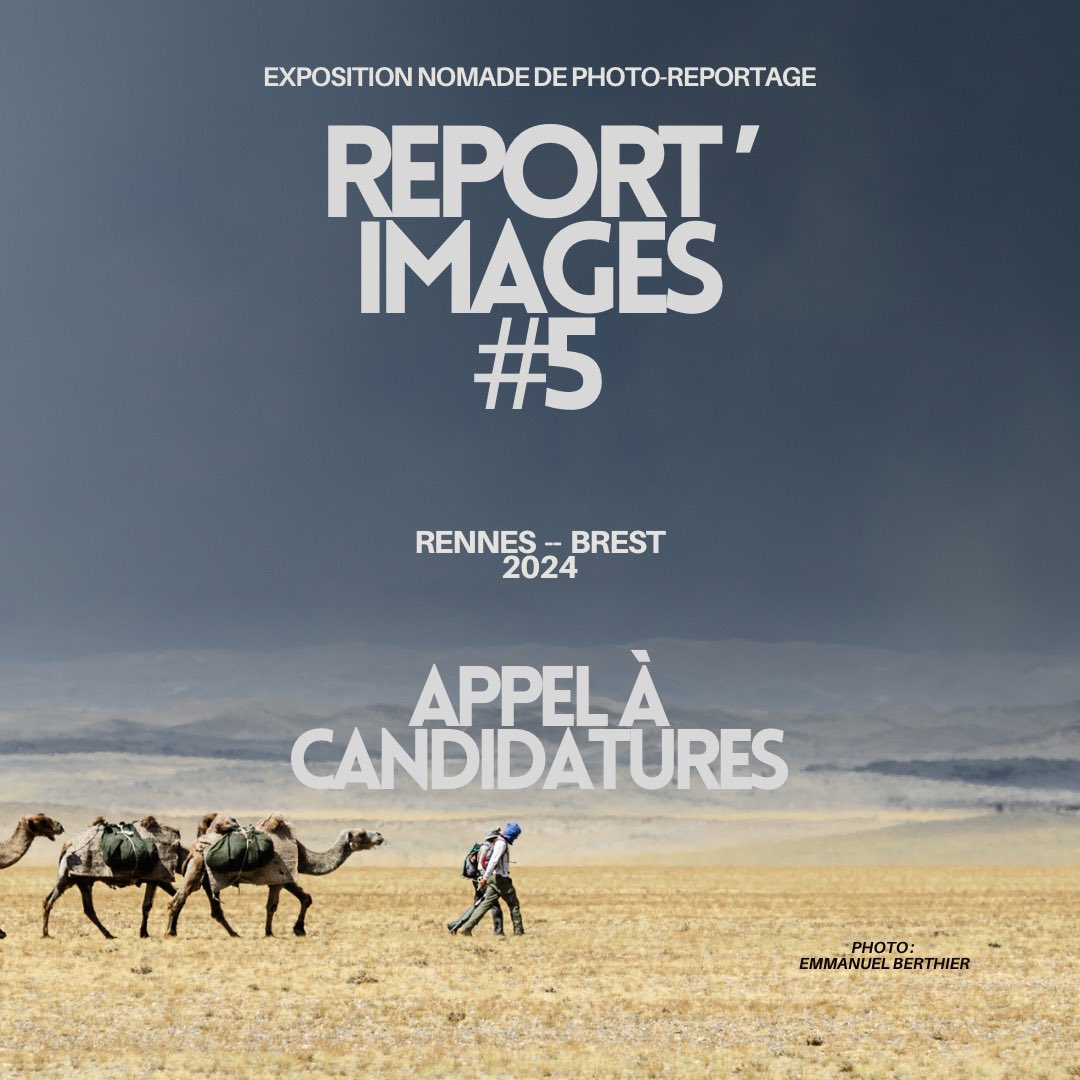 ClubPresseBZH's tweet image. L’exposition nomade de photo-reportage « Report’Images » fait son grand retour en 2024 dans les villes de #Rennes et #Brest ! 🌞

Le Club De Presse Bretagne lance un appel à candidature :

📸 : Emmanuel Berthier 

#Journalisme #Photographie #Bretagne #photographiereporter 

1/2