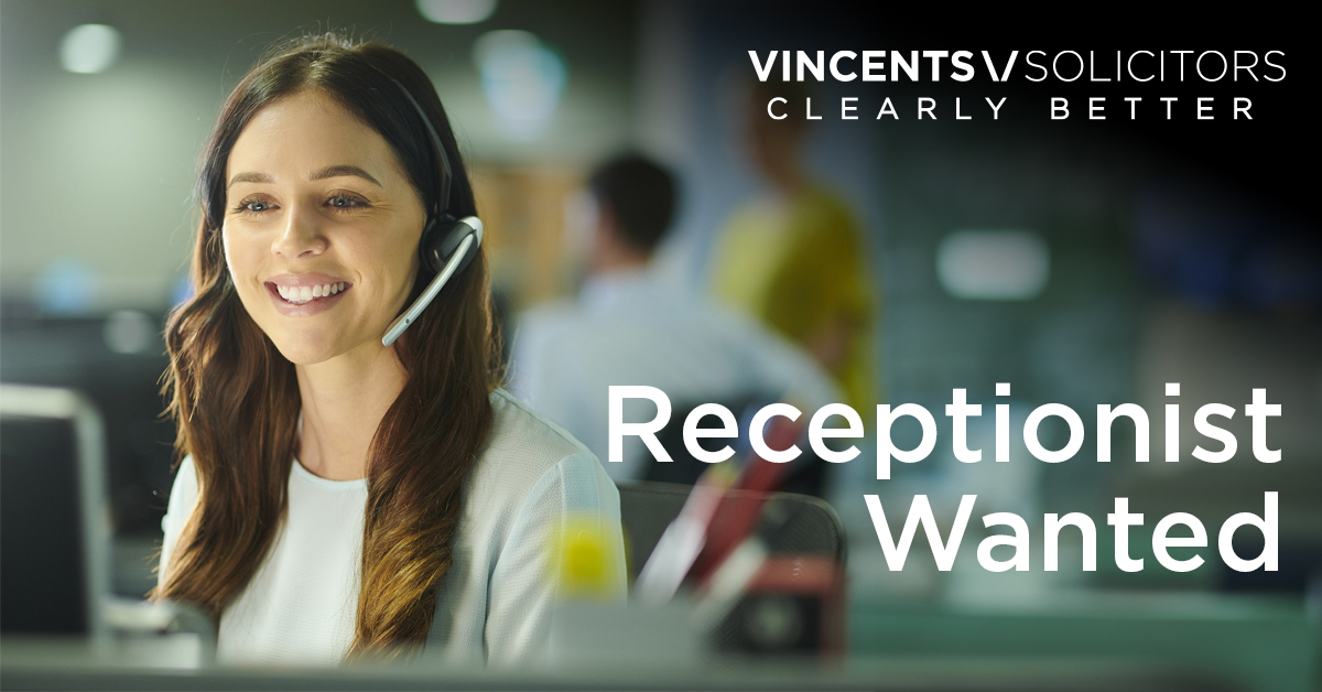 We are looking for a receptionist to join our busy team at Lytham.  Further job info can be found at www.vincentssolicitors/careers