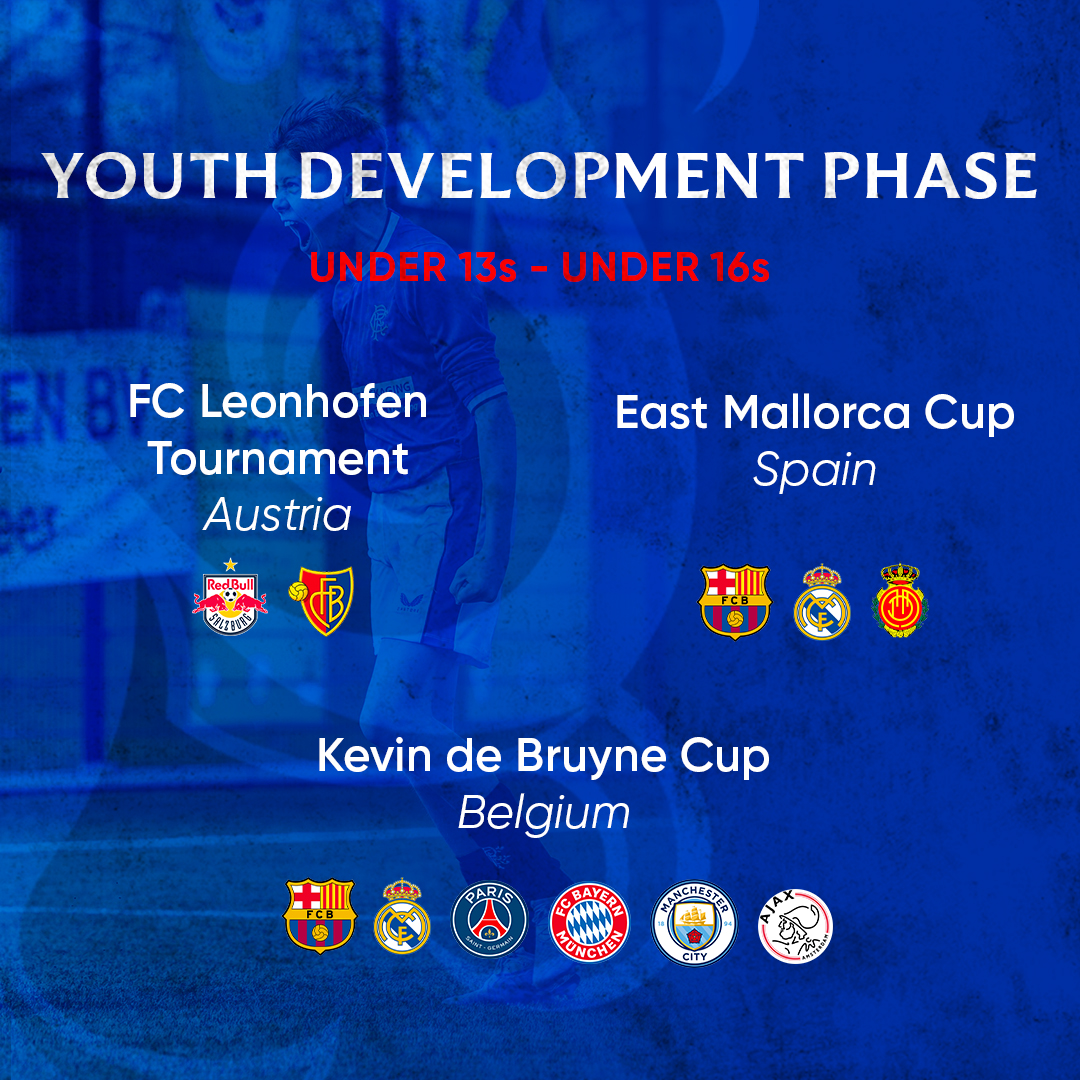 💙⚽️ Our fantastic tournament programme is full of experiences, challenges and learning opportunities.