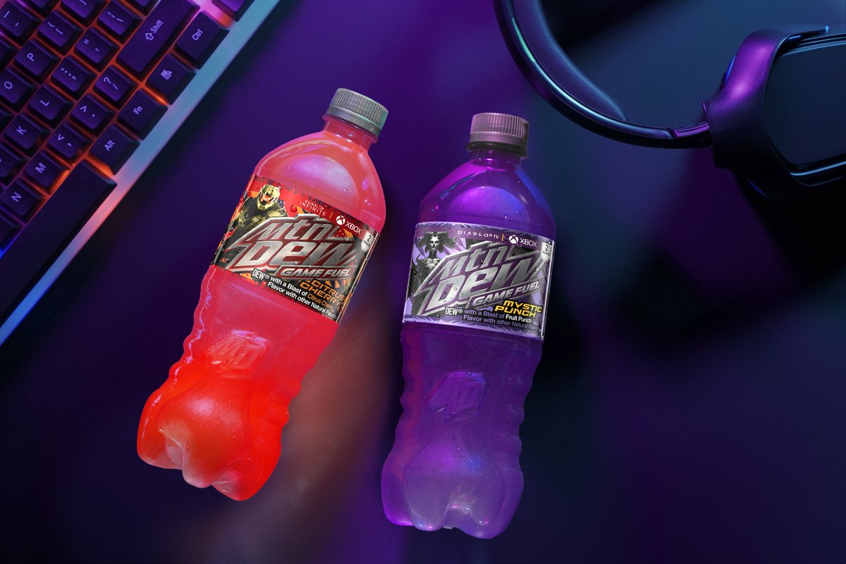 MTN DEW GAME FUEL IS BACK! THE PERFECT COMPANION on YOUR QUEST for GAMING SUCCESS In stores starting today. Get it before it's gone!