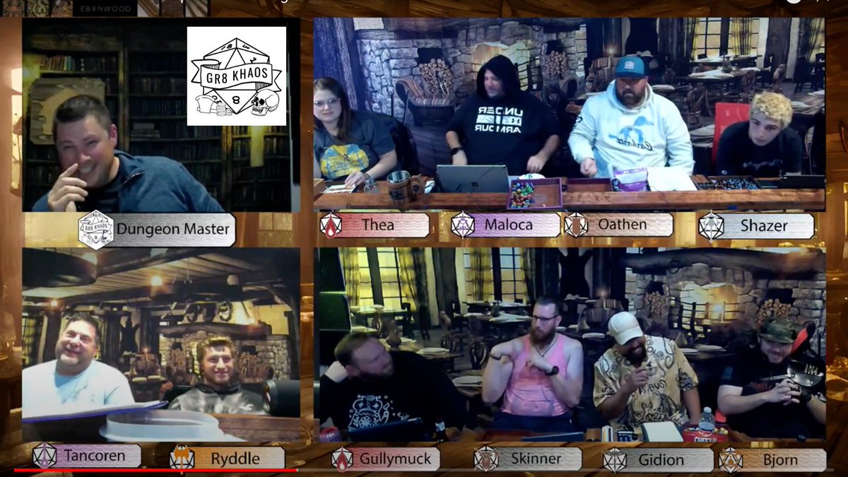 Gr8khaos's tweet photo. Our latest combined team episode! Our unique approach to the #DnD world will have you wanting more! #ttrpgcommunity 
https://t.co/CDuxGcOWaY https://t.co/ZUv6ooNUN6